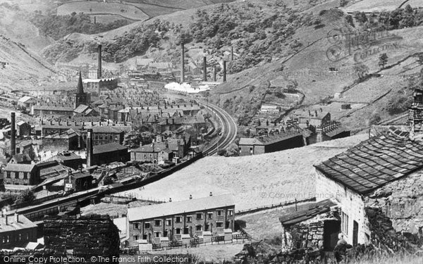 Photo of Cornholme, General View c.1955