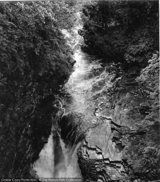 Photo of Corrieshalloch Gorge, Falls Of Measach 1952
