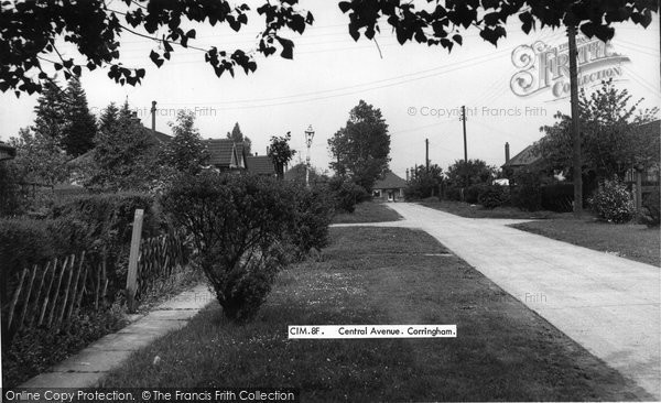 Photo of Corringham, Central Avenue c.1950