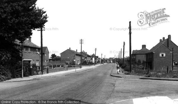 Photo of Corringham, Lampits Hill c.1955