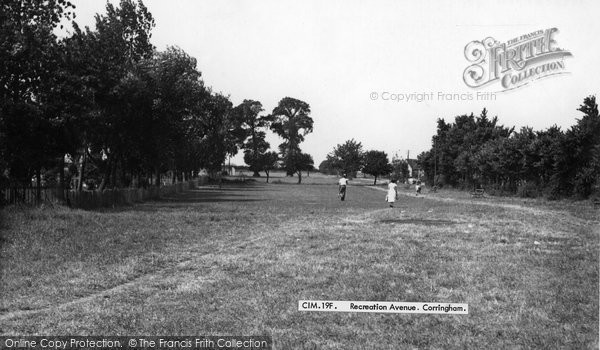 Photo of Corringham, Recreation Avenue c.1955