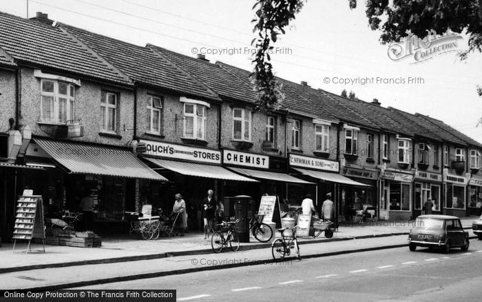 Photo of Corringham, Shops c.1967
