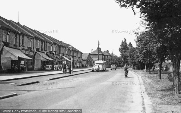 Photo of Corringham, The Terrace Lampits Hill c.1955
