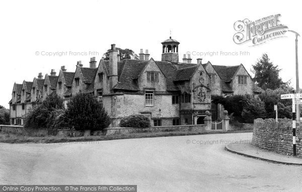 Photo of Corsham, Almshouses And Wardens House c.1960