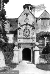 Almshouses Entrance 1906, Corsham