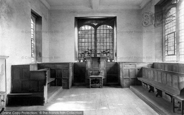Photo of Corsham, Almshouses, The Schoolroom 1907