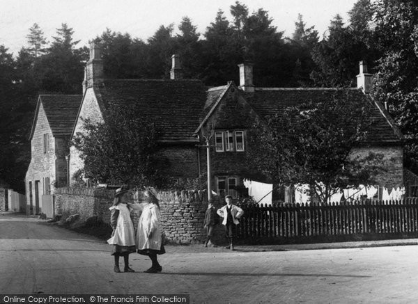 Photo of Corsham, Children In The Village 1904