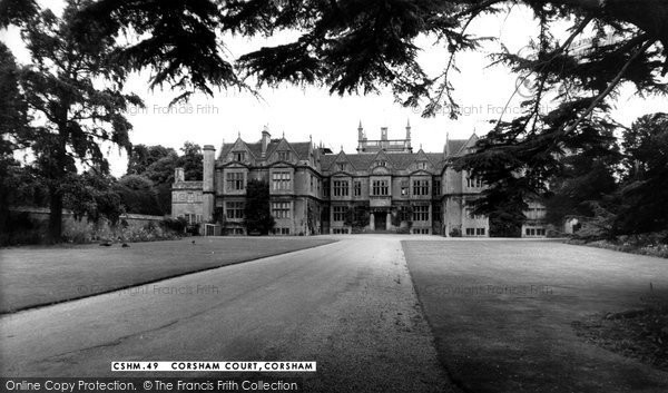 Photo of Corsham, Corsham Court c.1960