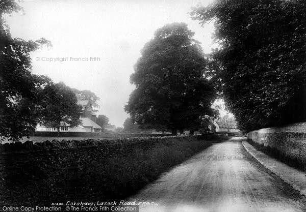 Photo of Corsham, Lacock Road 1904