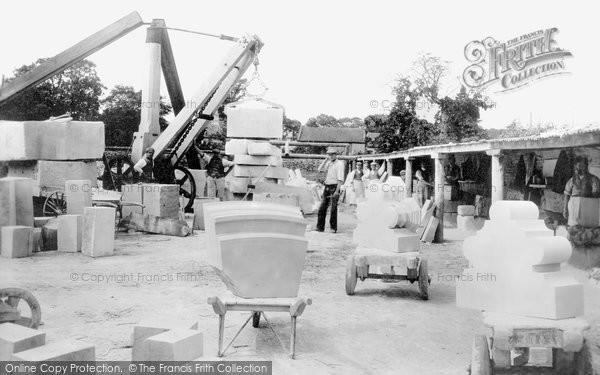 Photo of Corsham, Masons Yard 1907