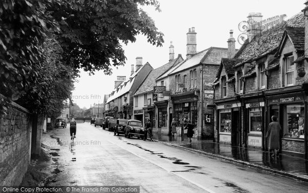 Photo of Corsham, Pickwick Road c.1955