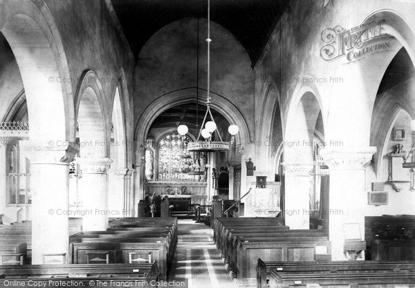 Photo of Corsham, St Bartholomew's Church Interior 1904