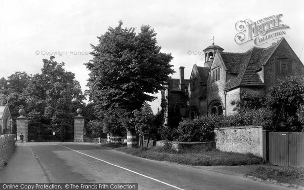 Photo of Corsham, The Almshouses And Warden's House c.1955