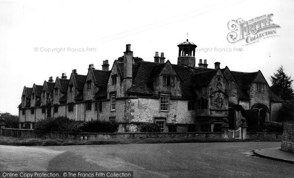 Photo of Corsham, The Almshouses And Warden's House c.1955