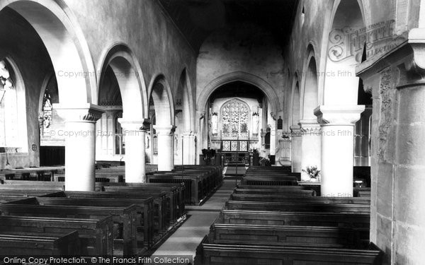 Photo of Corsham, The Church c.1955