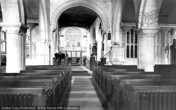 Photo of Corsham, The Church c.1955