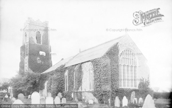 Photo of Corton, St Bartholomew's Church 1896