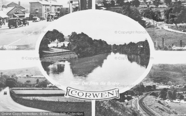Photo of Corwen, Composite c.1935