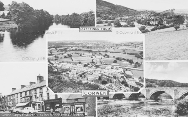 Photo of Corwen, Composite c.1965