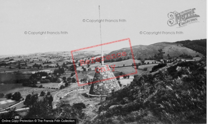 Photo of Corwen, Flagstaff Hill c.1960
