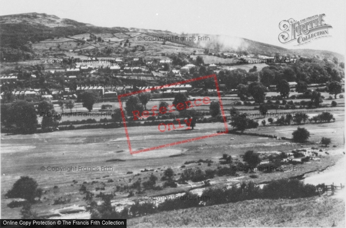 Photo of Corwen, From The Dee c.1950