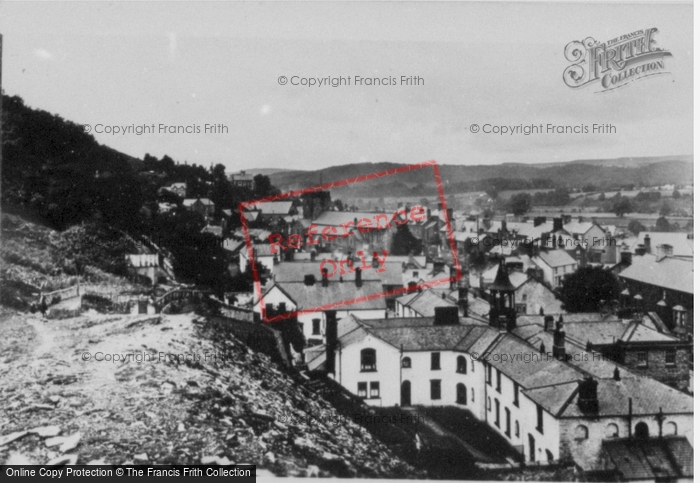 Photo of Corwen, General View c.1935