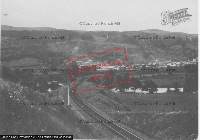 Photo of Corwen, General View c.1950