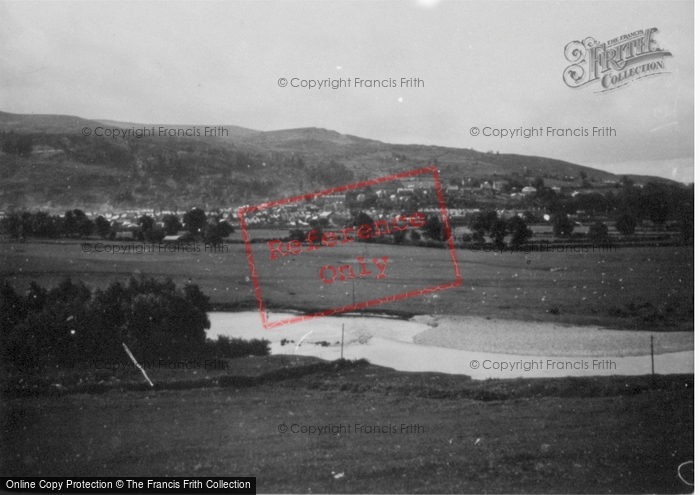 Photo of Corwen, General View c.1950