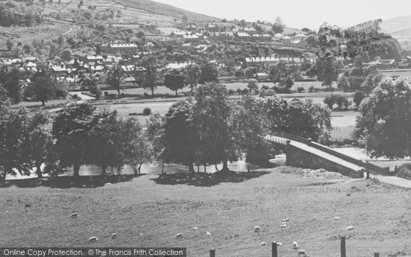 Photo of Corwen, General View  c.1950