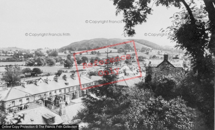 Photo of Corwen, General View c.1955
