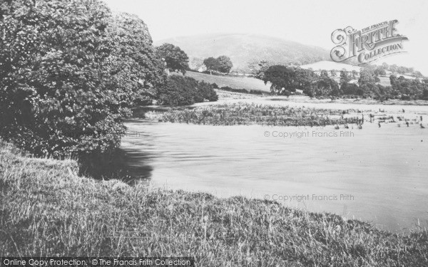 Photo of Corwen, River Dee c.1935
