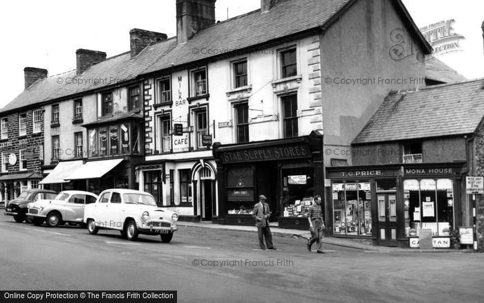 Photo of Corwen, Shops In The Square c.1960