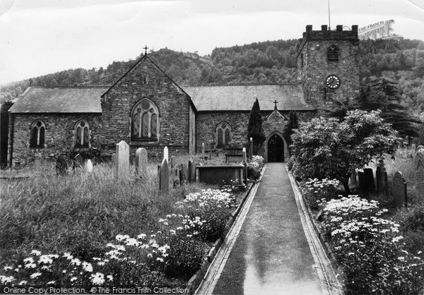 Photo of Corwen, St Mael And St Sulien Church c.1965