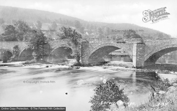 Photo of Corwen, The Bridge 1888