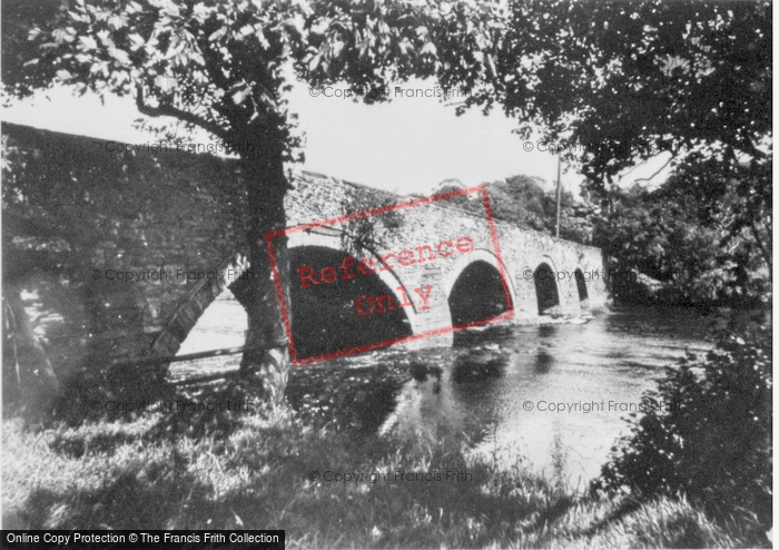 Photo of Corwen, The Bridge c.1950