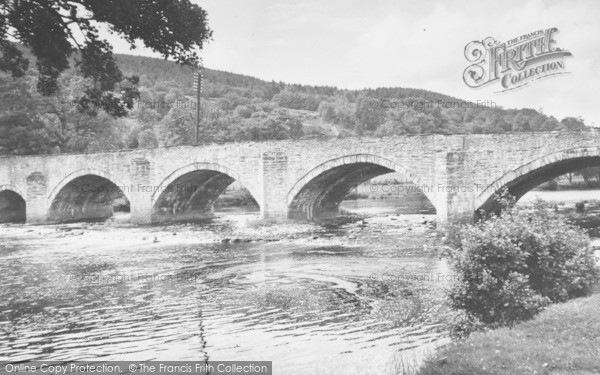 Photo of Corwen, The Bridge c.1955