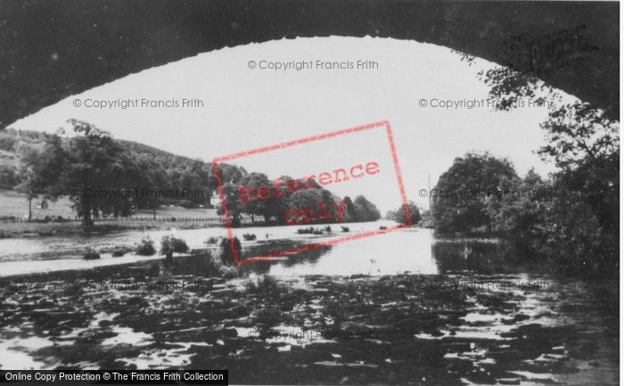Photo of Corwen, The River c.1955