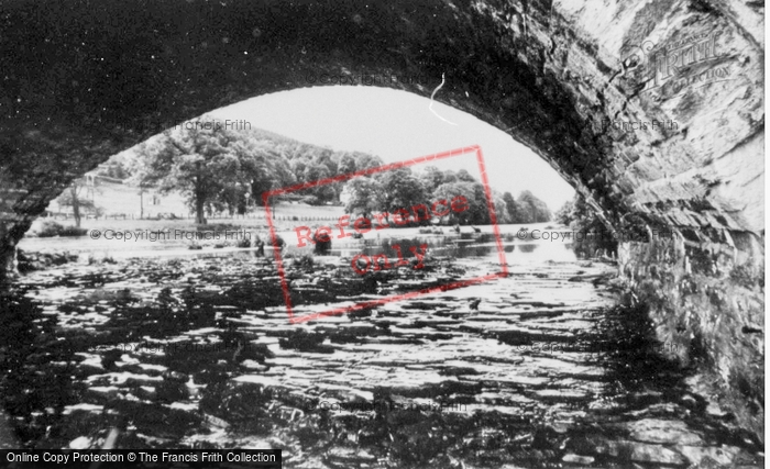 Photo of Corwen, The River c.1955