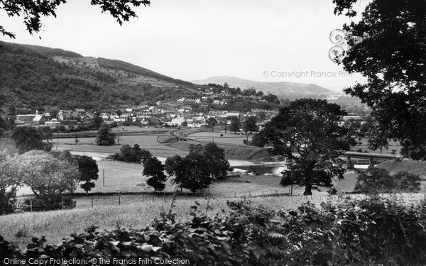 Photo of Corwen, Village c.1955
