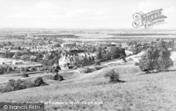 View From Portsdown Hill c.1950, Cosham