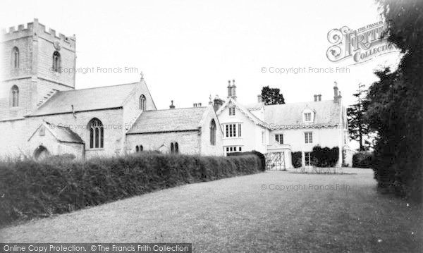 Photo of Cossington, The Church And Manor Flats c.1960