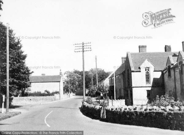 Photo of Cossington, The Village c.1955
