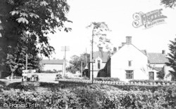 Village From The Post Office c.1955, Cossington