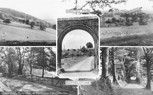 Photo of Cothelstone, Composite c.1960