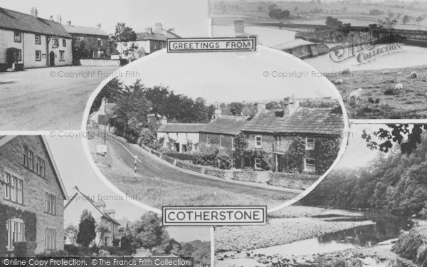 Photo of Cotherstone, Composite c.1955