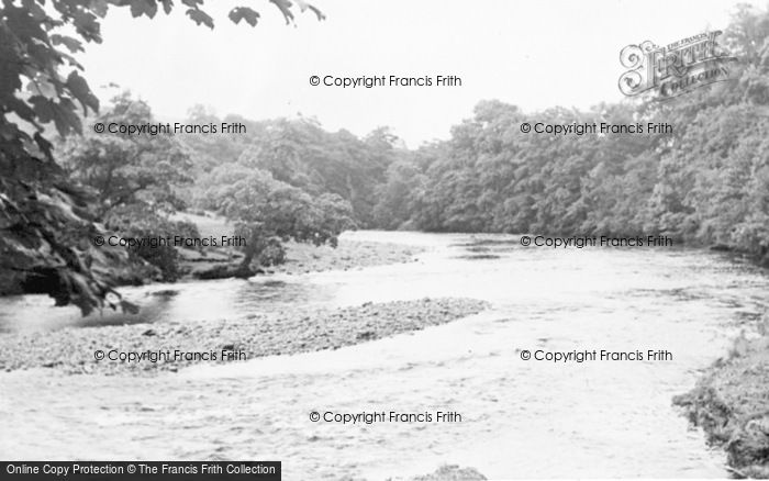 Photo of Cotherstone, Meeting Of The Rivers Balder And Tees c.1955