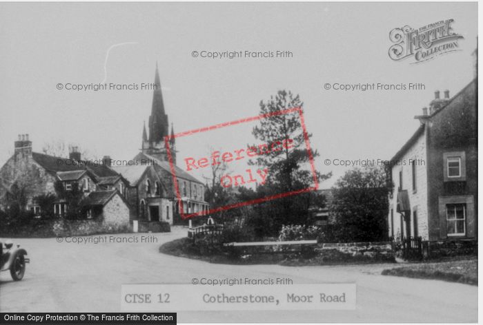 Photo of Cotherstone, Moor Road c.1935