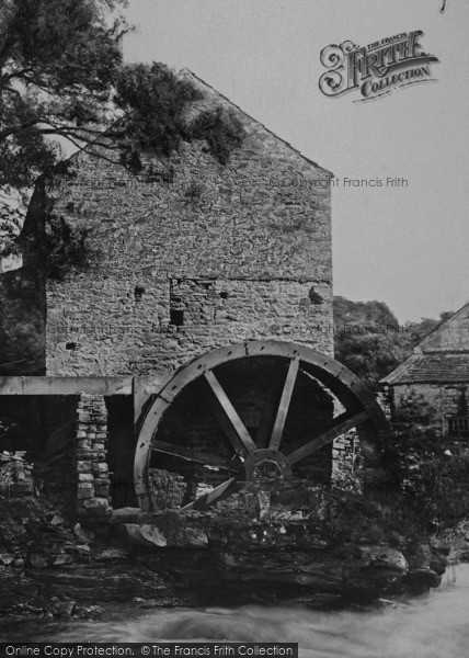 Photo of Cotherstone, Tees Mill The Water Wheel 1892