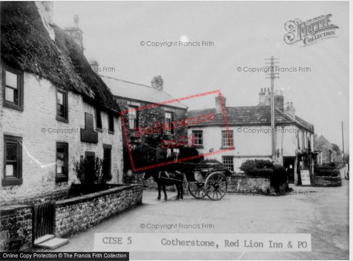 Photo of Cotherstone, The Red Lion Inn And Post Office c.1935