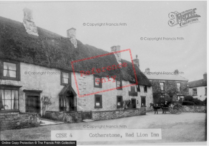 Photo of Cotherstone, The Red Lion Inn c.1935